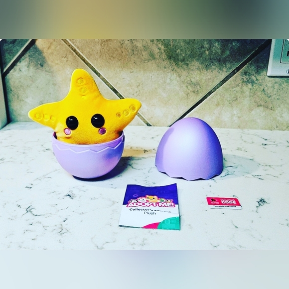 2023 Adopt Me! 5" Surprise Plush Pets Series 2 Ultra-Rare Starfish - Picture 1 of 12